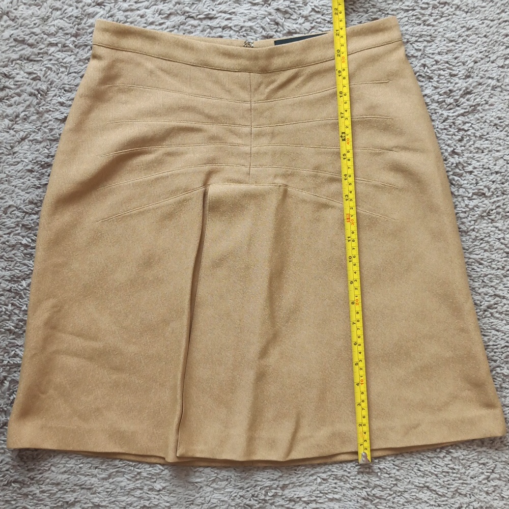 NWT Derek Lam Gold Mini Skirt - SIZE EU 42 - Picture 11 of 11